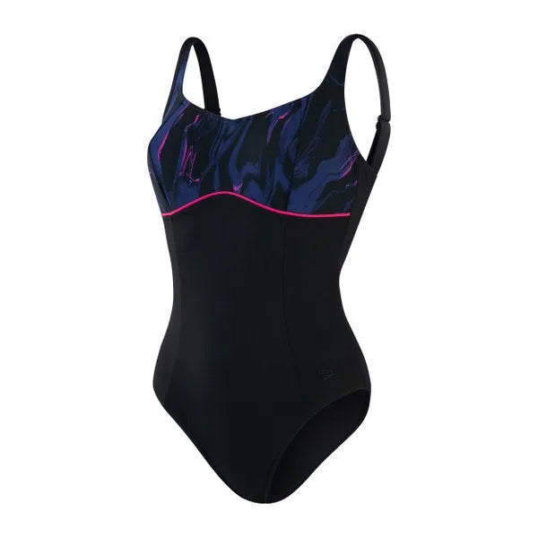 Speedo ContourLustre Printed Shaping 1PC (UK) Úszódressz - Sportmania.hu