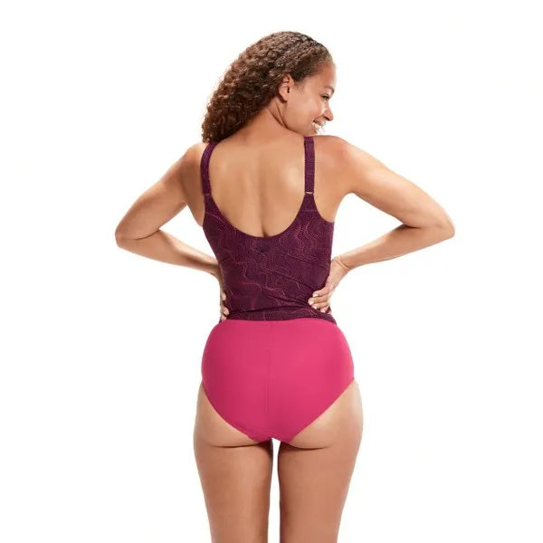 Speedo EVIE PT 1PC AF RED/PURPLE (UK) Fürdőruha - Sportmania.hu