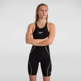 Speedo LZR INTENT CDBK KSKN AF BLACK/GOLD (UK) női Versenyúszó