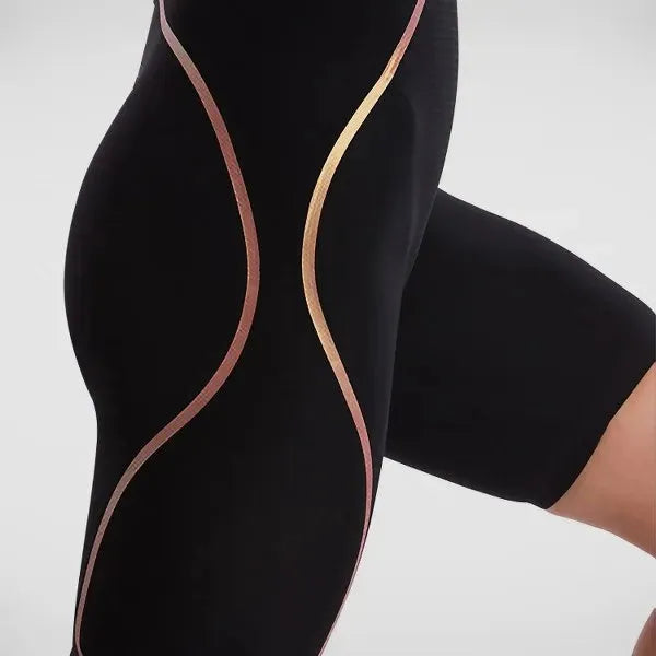 Speedo LZR INTENT CDBK KSKN AF BLACK/GOLD (UK) női Versenyúszó