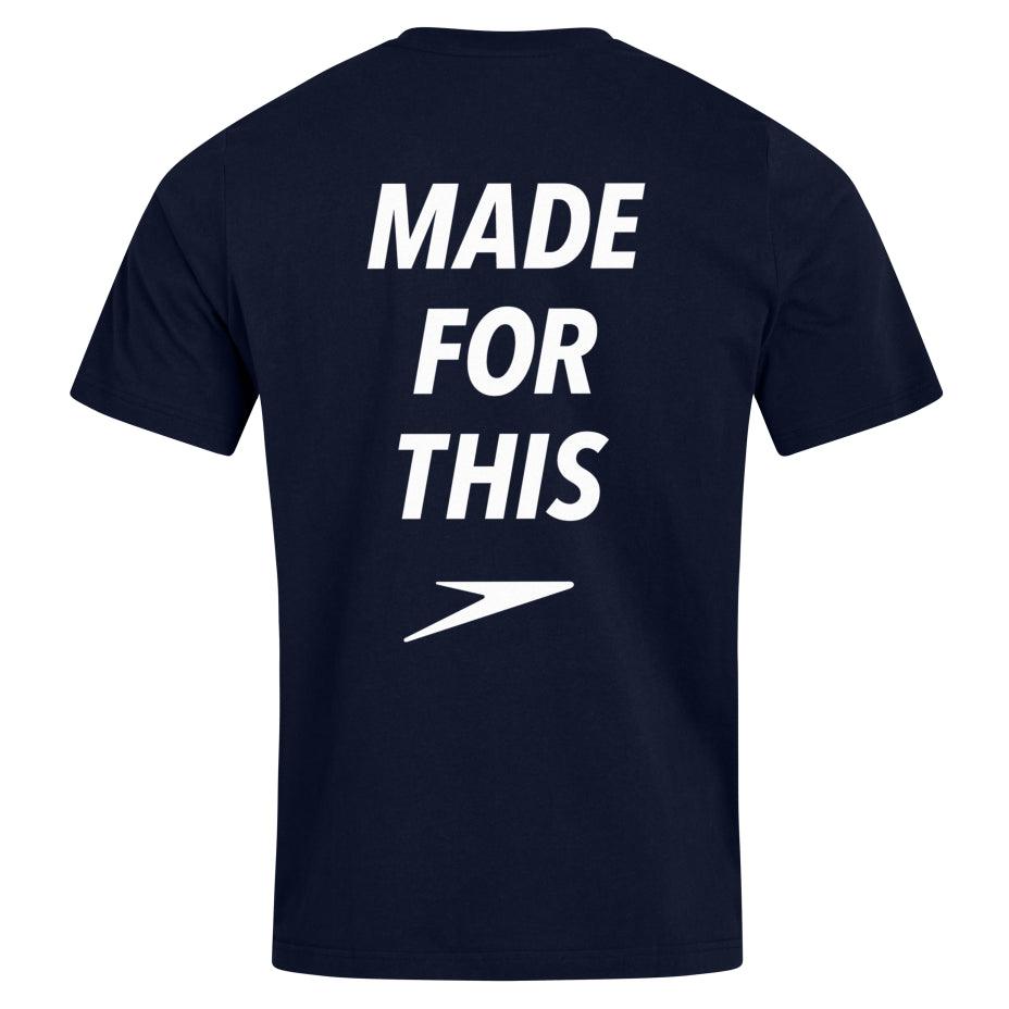 Speedo "Made For This" póló, férfi, kék - Sportmania.hu
