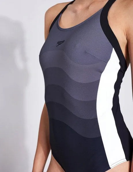 Speedo SPDSCU ENTWINE PT 1PC AF BLACK/WHITE (UK) Úszódressz - Sportmania.hu