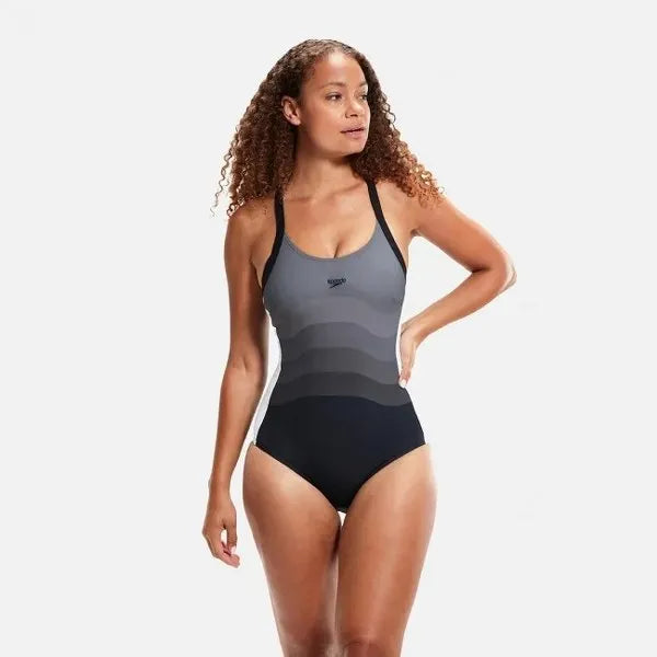 Speedo SPDSCU ENTWINE PT 1PC AF BLACK/WHITE (UK) Úszódressz - Sportmania.hu