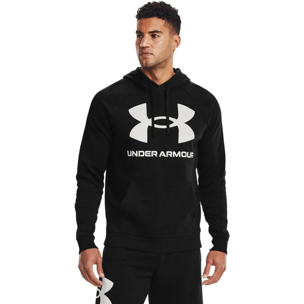 Under Armour Rival Fleece Big logo HD férfi , fekete kapucnis pulóver - Sportmania.hu