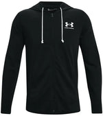 Under Armour Rival Terry LC FZ cipzáras kapucnis pulóver, férfi 1370409-001