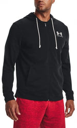 Under Armour Rival Terry LC FZ cipzáras kapucnis pulóver, férfi 1370409-001