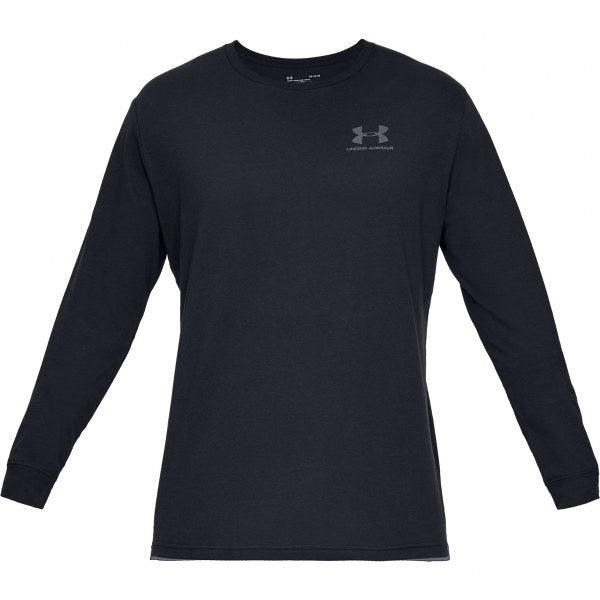 Under Armour Sportstyle Left Chest LS póló, fekete Fitnesz Felső - Sportmania.hu