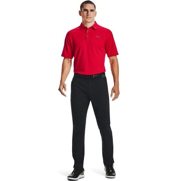 Under Armour Tech , Piros Galléros póló - Sportmania.hu