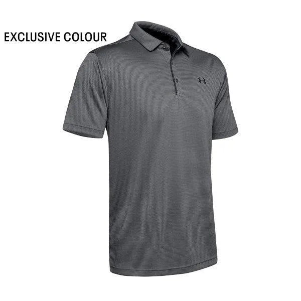 Under Armour Tech szürke Galléros férfi póló