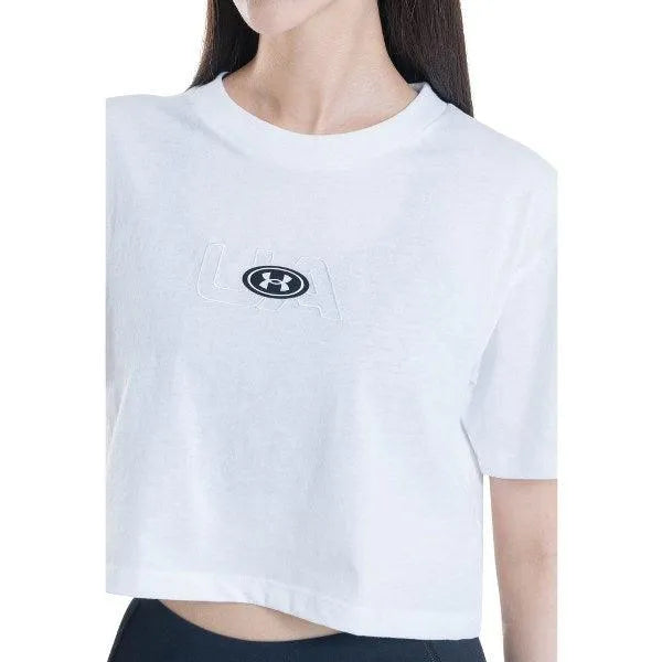 Under Armour Branded Logo Crop SS női Póló - Sportmania.hu