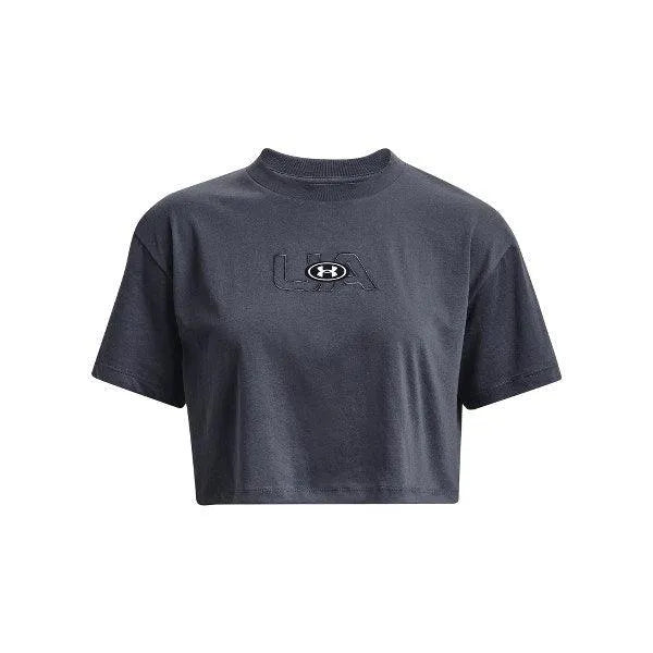 Under Armour UA W BRANDED LOGO CROP SS Póló - Sportmania.hu