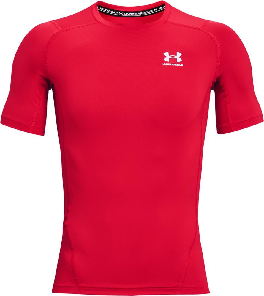 Under Armour Under Armour HeatGear Armor Comp SS póló, piros aláöltözet - Sportmania.hu